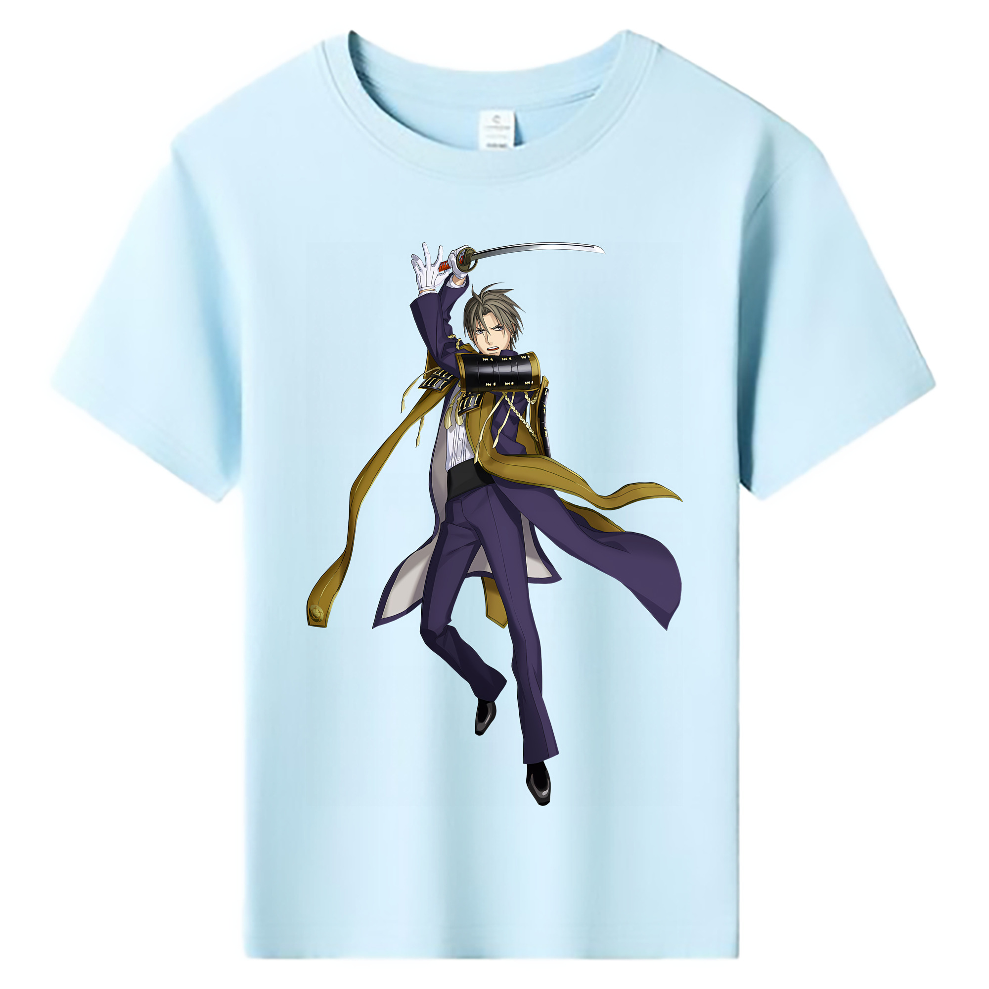 （画像用） 刀剣乱舞 Touken Ranbu 綿100％キッズTシャツ（フロントプリント）
